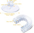 Bathroom Shower Caddy Connector Sucker with 4pcs Professional Strength Large Suction Cups, Easy to Attach, Replacement Suction Cups Compatible with Zenna Home, Simple Houseware, Multipurpose