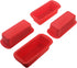 SILIVO 4 Pack Mini Loaf Pans - Nonstick Silicone Baking Pans for Small Loaf and Meatloaf - 5.7x2.5x2.2 Inch