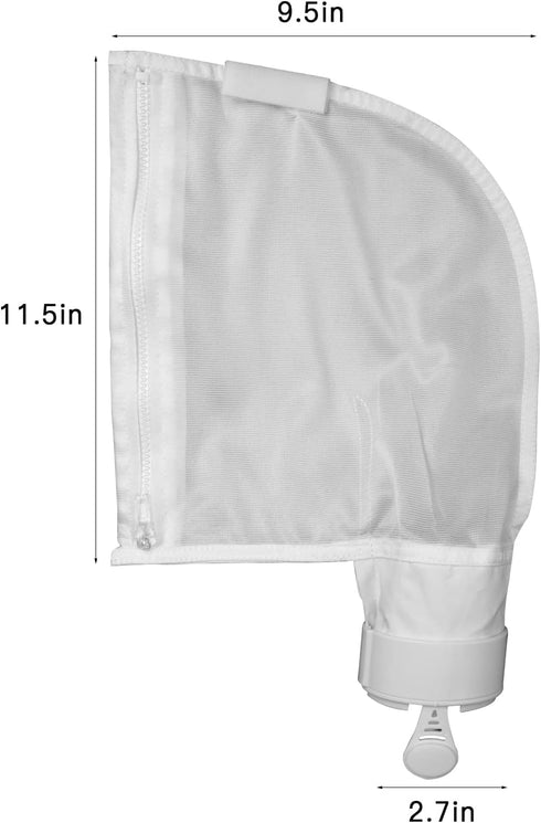 280 480 (4 Pack, 280 Pool Cleaner Replacement Filter Bag Fits for Polaris and Pool Cleaner All Purpose Bags Zipper