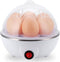 Electric Mini Eggs Cooker, Rapid Boiler for 6 Eggs, Poached, Scrambled, Omelets, Auto Shut Off (US Plug 110V)