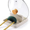 AIERSA Spoon Rest with Lid Holder, 1 Pack Utensil Rest for Countertop, Kitchen Gadgets for Cooking