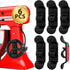 Cord Organizer for Kitchen Appliances, 6Pcs Black Cord Winder, Cord Keeper for Mixer, Coffee Maker, Air Fryer, Toaster