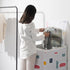 Yctze Waterproof Washing Machine Cover, Zipped Dust Protection for Top Front Load Washer Dryer, Clamshell Design