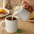 HIC Kitchen Creamer Pitcher with Handle, 8-Ounce Fine Porcelain