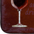 Caroline's Treasures SB3068DDM The Best Wines Are the Ones We Drink with Friends Dish Drying Mat, Absorbent Pad for