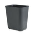 Rubbermaid Commercial Products Fire Resistant Wastebasket, 7GAL/28 QT, Black