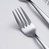 Berglander Dinner Forks Set of 6, Modern Stainless Steel Forks and Spoons Silverware, Forks And Spoons Set