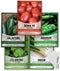 Gardeners Basics, Heirloom Salsa Growing Seed Packets, Roma VF Tomato, Jalapeno, Cilantro,