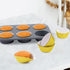 Gifbera Gold Foil Muffin Cupcake Liners, Standard Size, 100-Count