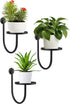 Wall Planters for Indoor Plants, Mounted Holder Shelf, Metal Plant Wall Hanger,