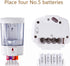 Commercial 600ml/20oz interhasa! Soap Dispenser, Touchless Hand Sanitizer Dispenser Wall Mount Automatic Kitchen Soap