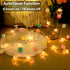 ChiRee 9.85FT Unicorn String Lights Cute Pom Poms Fairy LED String Lights Battery Operated with Timer Decor Lights