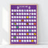 Gift Republic Bucket List Poster - 100 Board Games