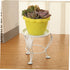 White Multifunctional Pot Stand, Planter Base and Display Plant Rack for Indoor Balcony and Garden Use