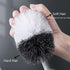 2Pcs Curved Toilet Bowl Brush Without Holder for Bathroom Deep Cleaning, Toilet Brush Durable Under The Rim Household Cleaning Brushes (Gray+White) by kagyuan