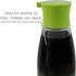 EIKS 2 Set Glass Cruet Bottles Dispenser for Olive Oil Vinegar Soy Sauce, Suitable for Kitchen Cooking Barbecue Usage