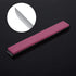 Knife Sharpening Stone - 3000# Whetstone Kitchen Knife Sharpener with Base Ruby