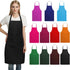 TRENDBOX Bib Apron Adult Women Unisex Comfortable with Front Pocket Washable For