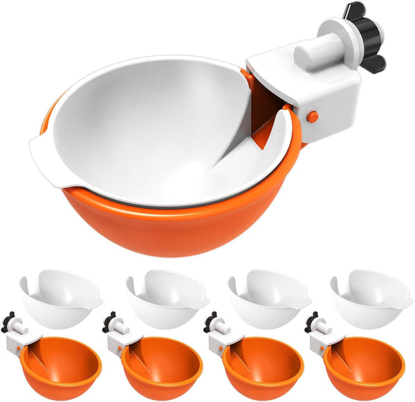 Large Automatic Chicken Waterer Cups with Inserts, Chicken Water Feeder Suitable for