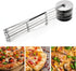 5 Wheel Pastry Cutter, Stainless Pizza Slicer, Expandable Pizza Slicer Multi-Round Pastry Knife Baking Cutter Roller Cookie Dough Cutter Divider by ENINFUT