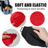 Air Fryer Silicone Pot, Silicone Basket Bowl for 3 to 5 Qt Air Fryer Oven, Reusable Baking Tray (Red+Black)