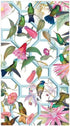 Hummingbird 15 Package Caspari Trellis Paper Guest Towel Napkins - Per