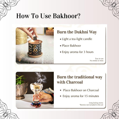 Maamoul Ya Aini Bakhoor by Dukhni - 40 grams Arabic Oud Bakhoor Incense for Prayer Time and Relaxation
