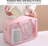 Leak Proof Travel Soap Case, Silicone Soap Container with Drainage Layer, Shatterproof Holder for Travel, Camping, Gym