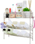 YQh 3-Tier Bathroom Counter Organizer, shower storage, corner shower shelf,shower caddiesStainless steel