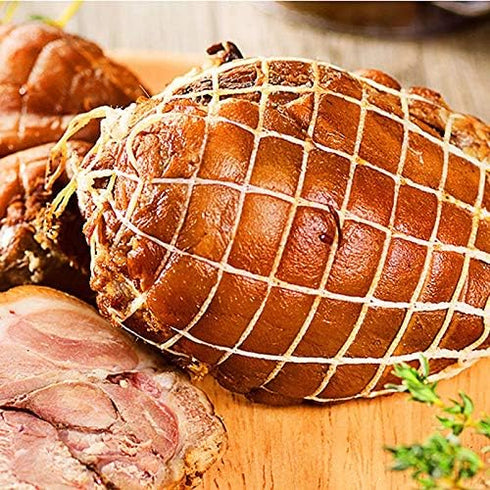 5m Cotton Meat Netting, Elastic Smoked Meat Poultry Ham Netting for Cooking, Sausage Making, Size 16