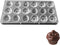 Polycarbonate Chocolate Mold, DIY Candy Mould Clear Hard Plastic Bakeware Pastry Tools