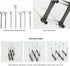 Marbrasse Retractable Cup Drying Rack, Drinking Glass and Sports Bottle Drainer Stand for Kitchen Countertop, 2p