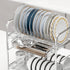 kaileyouxiangongsi Drawer Organizer, Silverware Organizer for Kitchen, Mesh Utensil Drawer Organizer for Spoon, Fork,