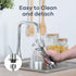 Ganiza Immersion Blender, 5 in 1 Hand Blender, 1000W Heavy Duty Motor with 16 Speed Mode and Accessories