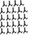 Artliving 4" Black Plastic Cookie Holder Display Stand, Place Card Holder Easels for Weddings, Birthday Party (24 Pack)