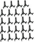 Artliving 4" Black Plastic Cookie Holder Display Stand, Place Card Holder Easels for Weddings, Birthday Party (24 Pack)