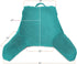 Clara Clark Reading Pillow with Shredded Memory Foam for Sitting Up in Bed and Couch, Back and Arms Adjustable Support