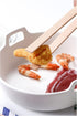 2 Pieces Natural Bamboo Toast Tongs, 10.2 Inches Long Tongs with Anti-slip Design for Toaster, Fruits, Bread & Pickles,