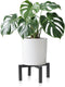 Phyluckny Metal Plant Stand Indoor Outdoor, Mid Century Modern Planter Stands, Heavy Duty