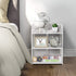 3 White Shoes Rack, Tier Small Shoe Shelf Standing Shoe Display Shelves Modern Narrow Shoes Tower Storage Organizer