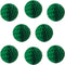 8pcs 10 inch Paper Honeycomb Balls, Decorative Tissue Pom Poms for Birthday Wedding Nursery Baby Shower Decor