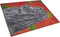 Caroline's Treasures SC9583LCB Black Cocker Spaniel Red Snowflakes Holiday Glass Cutting Board Large Decorative Tempered Glass Kitchen Cutting and Serving Board Large Size Chopping Board