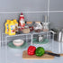 yaenoei White,Set 2 Kitchen Shelves, Cabinet Organization Mini Storage Shelf