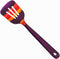12-1/2" Wooden Slotted Spatula from Baltique Waikiki Collection, Safe for Nonstick Cookware