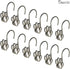 Sunlit Fashion Design Cute Paw Print Polished Shower Curtain Hooks for Dog, Cat, and Bear, Rust Proof Oil Rubbed Metal