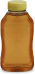 Mann Lake Refillable Hourglass Honey Jars | 1 lb Plastic Containers with