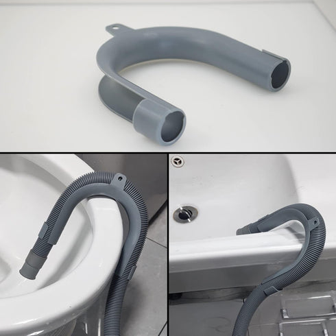 Washer Drain Hose, 13 Feet Flexible Universal Dishwasher Drain Hose Extension Kits with 1 Hose, 4 Clamps, U-Bend Holder
