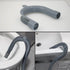 Washer Drain Hose, 13 Feet Flexible Universal Dishwasher Drain Hose Extension Kits with 1 Hose, 4 Clamps, U-Bend Holder