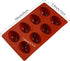 Haakong 8 Set 2 (2, Cavity Silicone Egg Molds of for Easter Silicone Egg Pan Baking Supplies for Cake Decorating