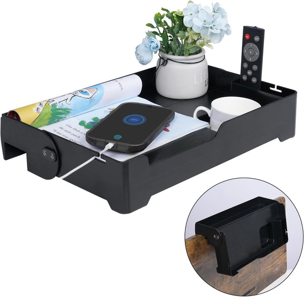 YONGAIJIA YONGJIA Foldable Bedside Shelf, bunk Bed Tray for top bunk, College, Dorm,